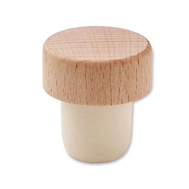 Beech wood bottle stopper - MO2457 (MOCN#40)